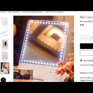 Riki skinny mirror by glamcor